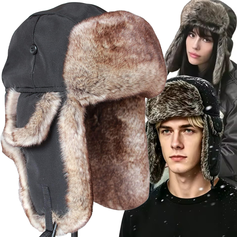 Men's Warm Winter Trapper Avia - огляд і ціна Trapper Hat Ear Flap