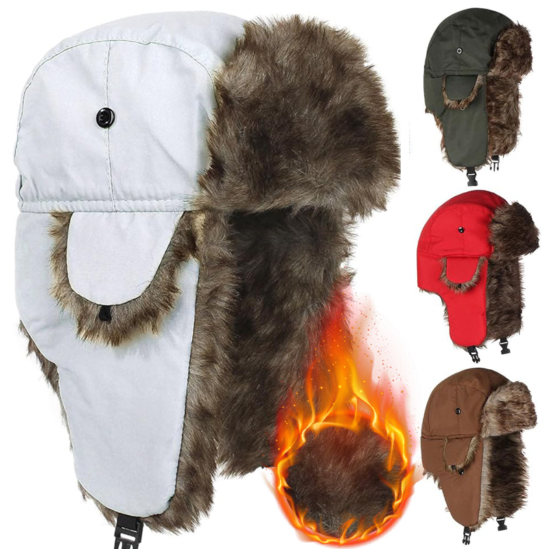 Men's Warm Winter Trapper Avia - огляд і ціна Trapper Hat Ear Flap