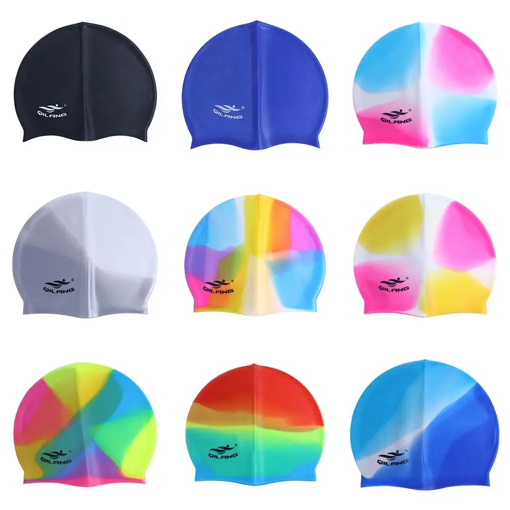 Swim Pool High Elastic Colorfu - огляд і ціна Swim Hat Silicone