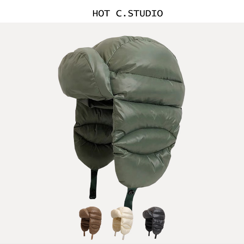 Winter Warm Down Ushanka Hat W - огляд і ціна Trapper Hat Ear Flap