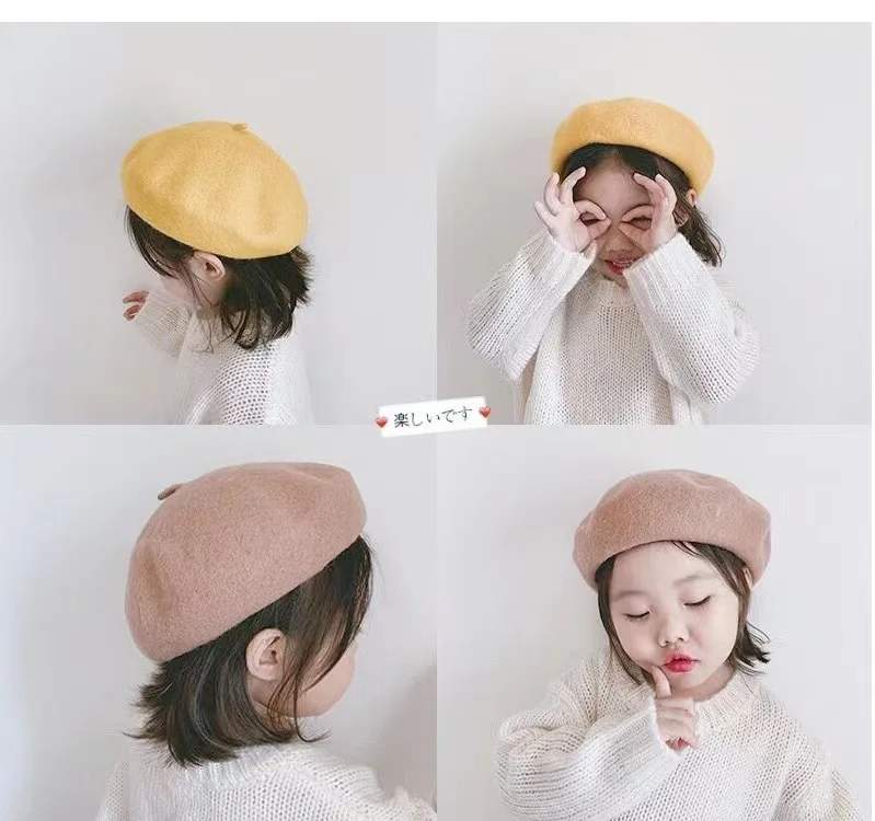 AGE 2-6 Years old (50-52cm)Kid - огляд і ціна Beret French Wool